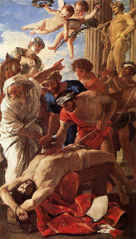 POUSSIN, Nicolas The Martyrdom of St Erasmus sg